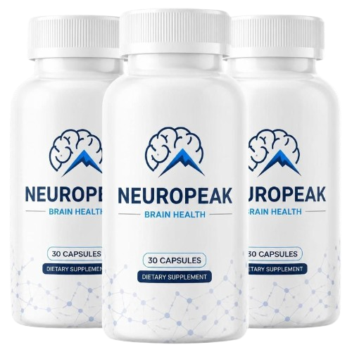 Neuro-Peak Brain Health dietary supplement bottles, 30 capsules per bottle